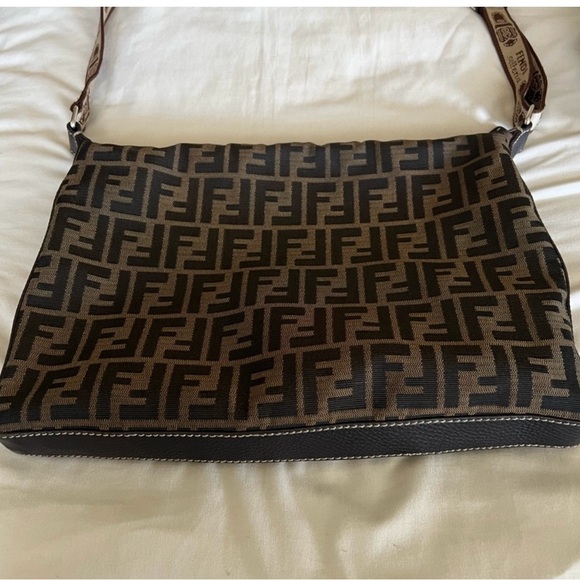 Fendi zucca selleria shoulder bag - Picture 5 of 13